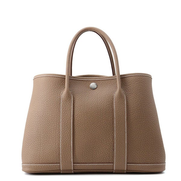 エルメス トートバッグ ガーデンパーティTPM エトゥープ/シルバー金具 ネゴンダ K刻印