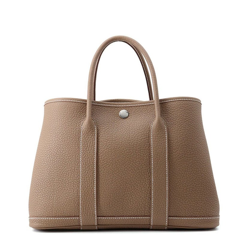 エルメス トートバッグ ガーデンパーティTPM エトゥープ/シルバー金具 ネゴンダ K刻印