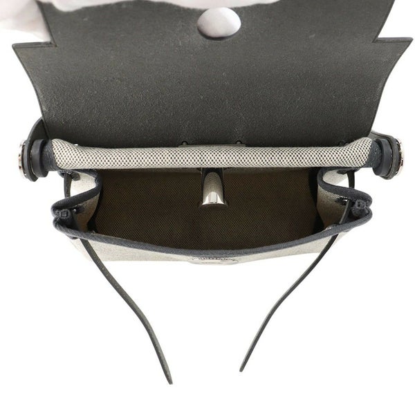 エルメス ショルダーバッグ エールバッグジップ ミニ アルドワーズ/エクリュ/シルバー金具 トワルミリタリー/ヴァッシュハンター K刻印