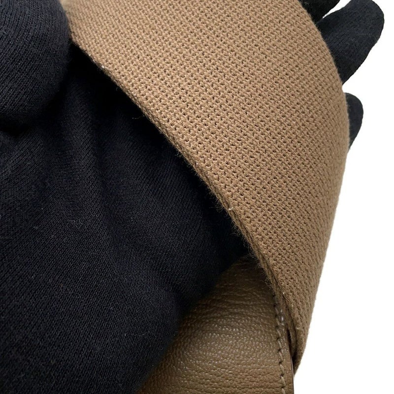 エルメス ショルダーバッグ ゲタ エトゥープ/ゴールド金具 シェブルミゾル B刻印 HERMES バッグ