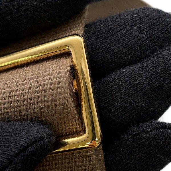 エルメス ショルダーバッグ ゲタ エトゥープ/ゴールド金具 シェブルミゾル B刻印 HERMES バッグ