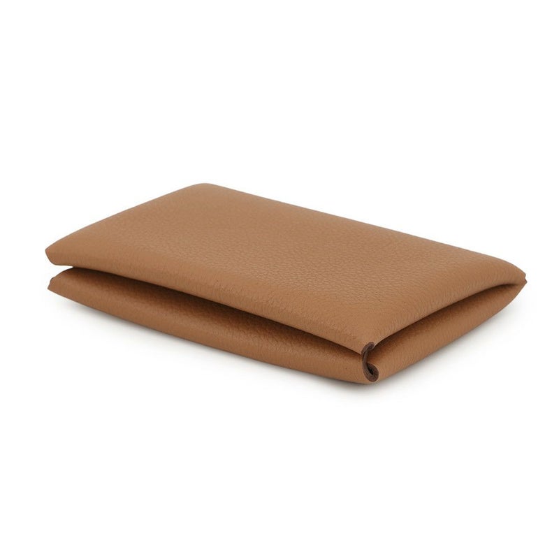 エルメス カードケース カルヴィ ゴールド エバーカラー W刻印 HERMES 名刺入れ