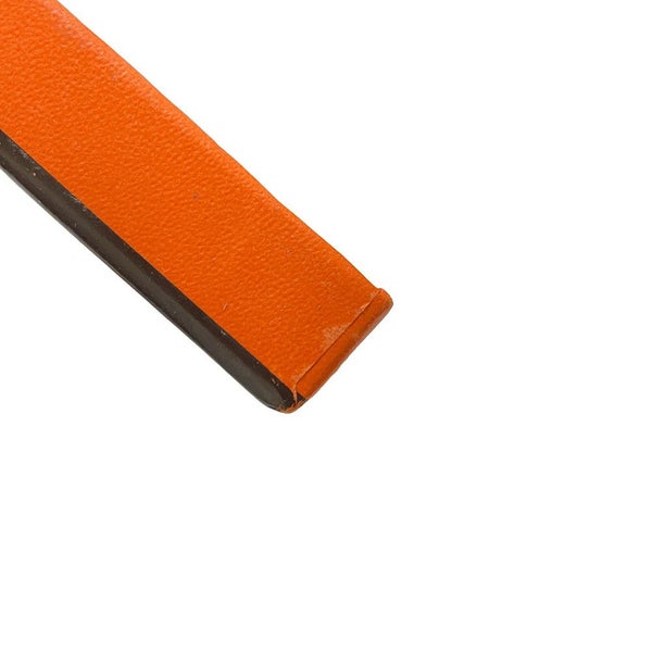 エルメス カードケース カルヴィ ゴールド エバーカラー W刻印 HERMES 名刺入れ