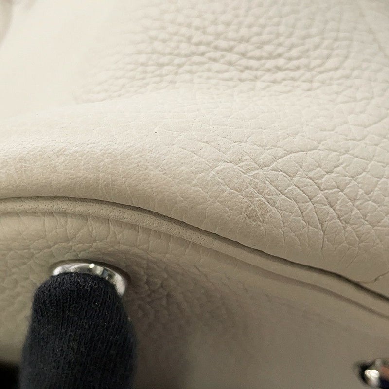 エルメス ハンドバッグ ボリード31 ベトン/シルバー金具 トリヨンクレマンス A刻印 2wayショルダー