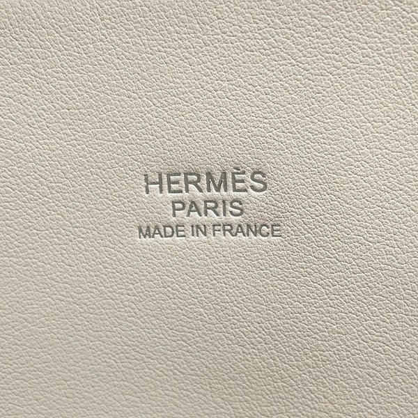 エルメス ハンドバッグ ボリード31 ベトン/シルバー金具 トリヨンクレマンス A刻印 2wayショルダー