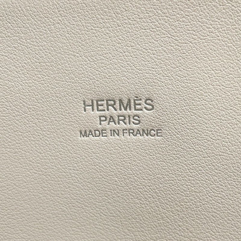 エルメス ハンドバッグ ボリード31 ベトン/シルバー金具 トリヨンクレマンス A刻印 2wayショルダー