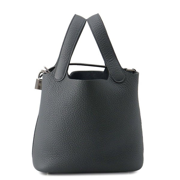 エルメス ハンドバッグ ピコタンロックPM グリミスティ/シルバー金具 トリヨンクレマンス K刻印