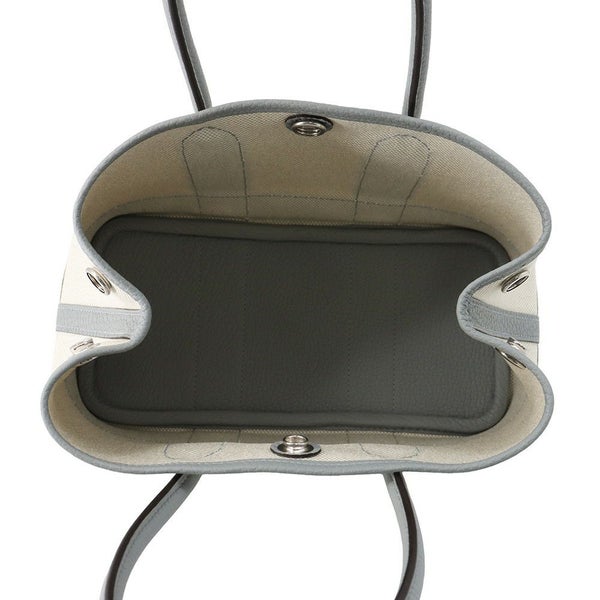 エルメス ネオ・ガーデン 23 ガーデンパーティ グリパンタン/シルバー金具 ネゴンダ/トワルアッシュ K刻印