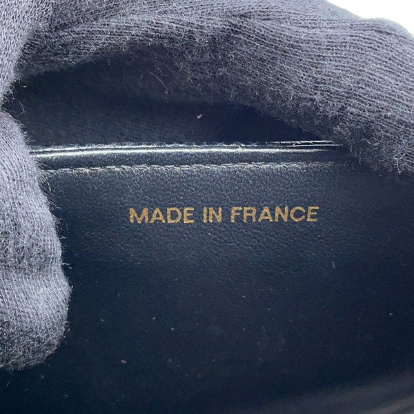 シャネル チェーンショルダーバッグ マドモアゼル ココマーク キャビアスキン CHANEL 黒