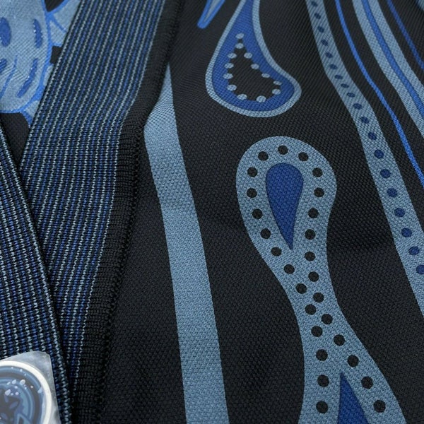 エルメス カーディガン ツイルレーヌ・ロングスリーブ キャンディ・リブリス プリント レディースサイズ34