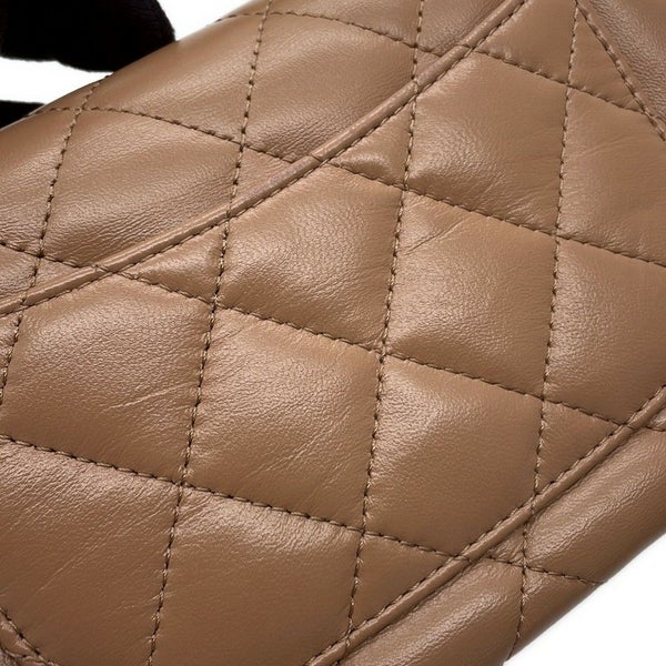 シャネル ハンドバッグ マトラッセ ココマーク トップハンドル スモール シャイニーラムスキン AS4023 2way