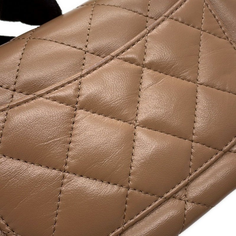 シャネル ハンドバッグ マトラッセ ココマーク トップハンドル スモール シャイニーラムスキン AS4023 2way