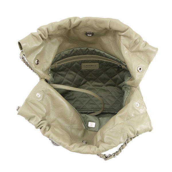 シャネル ハンドバッグ CHANEL 22 マトラッセ スモール シャイニーカーフレザー AS3260 CHANEL ポーチ付き