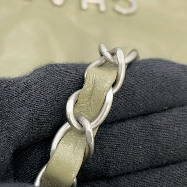 シャネル ハンドバッグ CHANEL 22 マトラッセ スモール シャイニーカーフレザー AS3260 CHANEL ポーチ付き