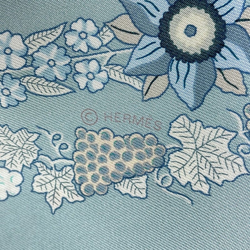 エルメス スカーフ カレ90 ブリッド・ドゥ・ガラ・アン・フルール HERMES シルク