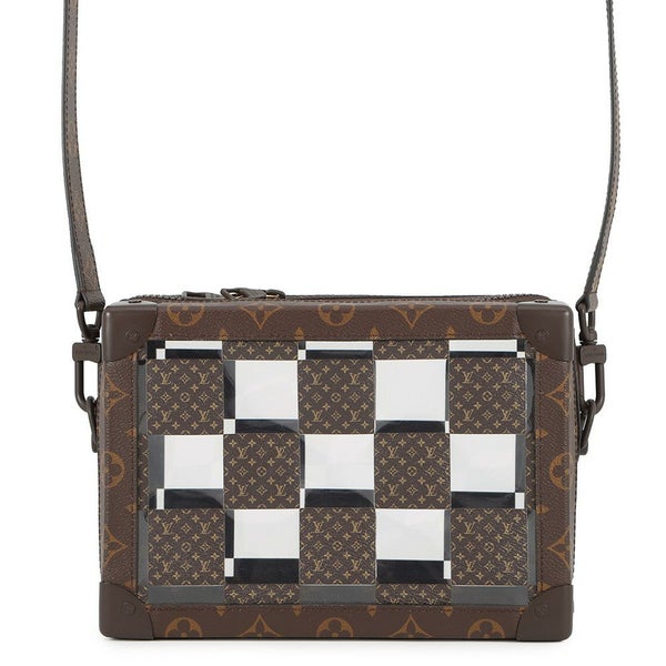 ルイヴィトン ショルダーバッグ モノグラム・チェス スリム・ソフトトランク M20871 ヴィトン 2022年秋冬 バッグ ヴァージル・アブロー