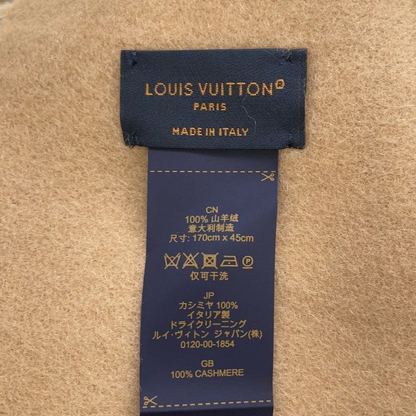 ルイヴィトン マフラー モノグラム ジャイアント パターン レイキャビック カシミア M78123 LOUIS VUITTON ストール