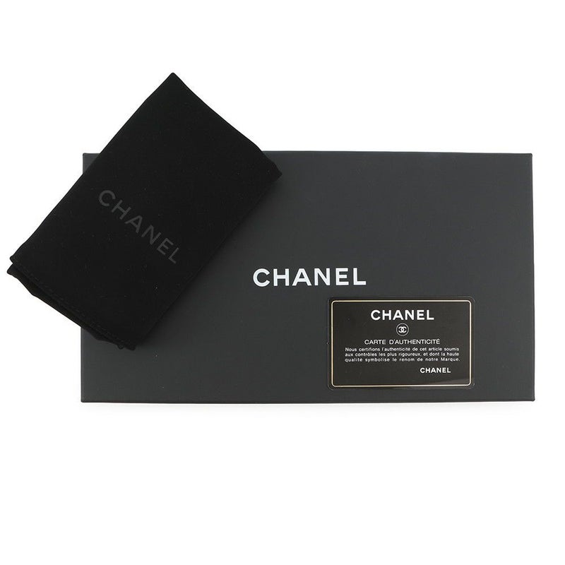 シャネル アイウェアケース マトラッセ ココマーク キャビアスキン AP2044 CHANEL 眼鏡ケース キルティング 黒