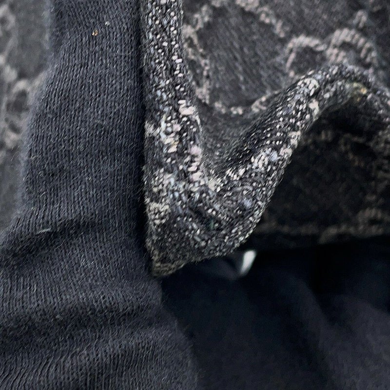 グッチ ハンドバッグ GGデニム ミニトート 773730 GUCCI 2WAY 黒