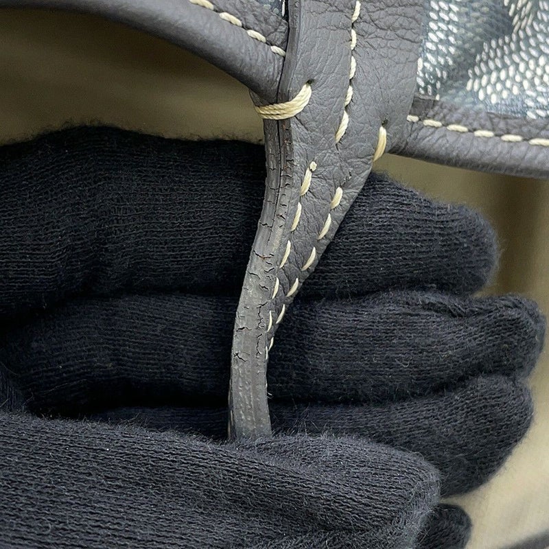 ゴヤール トートバッグ サンルイPM PVC/レザー STLOUIPMLTY51CL51P GOYARD ポーチ付き