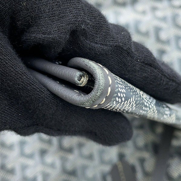 ゴヤール トートバッグ サンルイPM PVC/レザー STLOUIPMLTY51CL51P GOYARD ポーチ付き