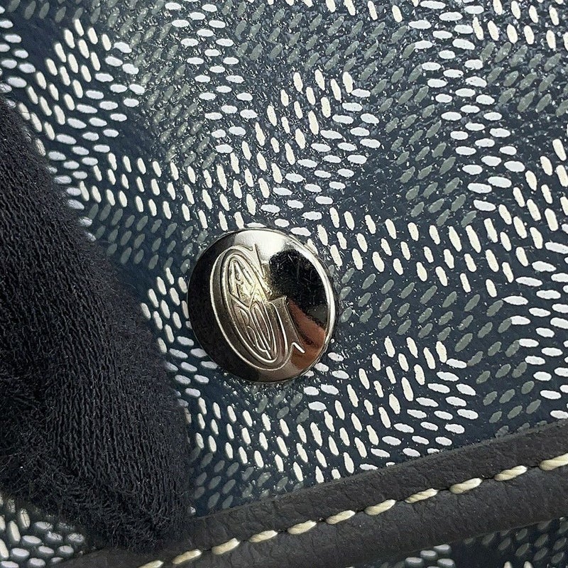 ゴヤール トートバッグ サンルイPM PVC/レザー STLOUIPMLTY51CL51P GOYARD ポーチ付き