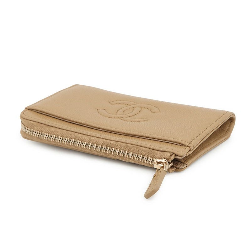 シャネル コインケース ココマーク フラグメント キャビアスキン AP4661 CHANEL 財布