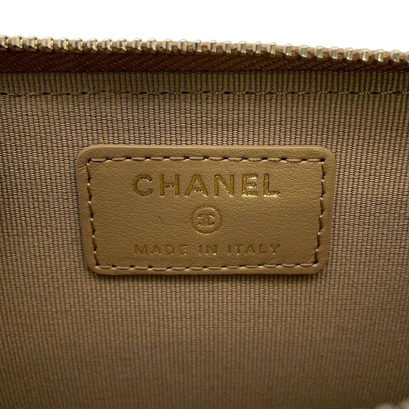 シャネル コインケース ココマーク フラグメント キャビアスキン AP4661 CHANEL 財布