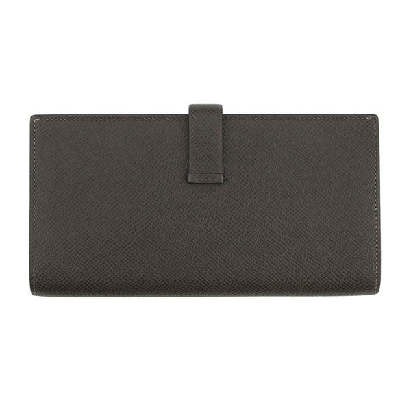 エルメス 長財布 ベアンスフレ エベンヌ/ゴールド金具 エプソン Z刻印 HERMES WALLET