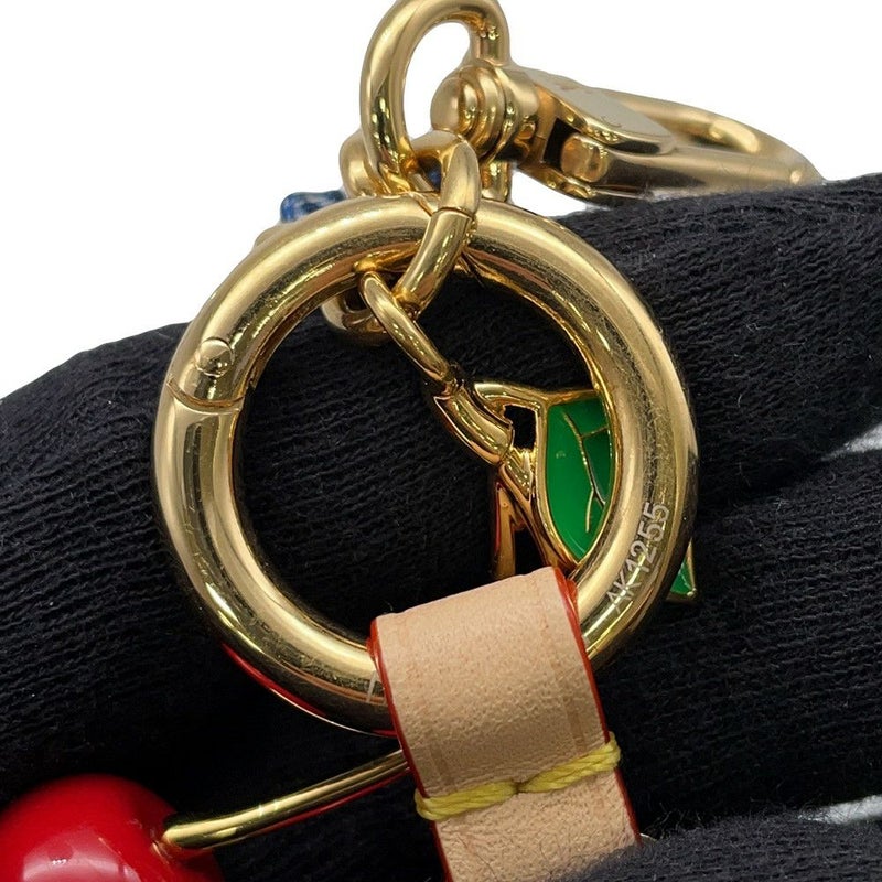 ルイヴィトン バッグチャーム モノグラム・デニム LV×TM フォーンチャーム M02623 LOUIS VUITTON 村上隆コラボ