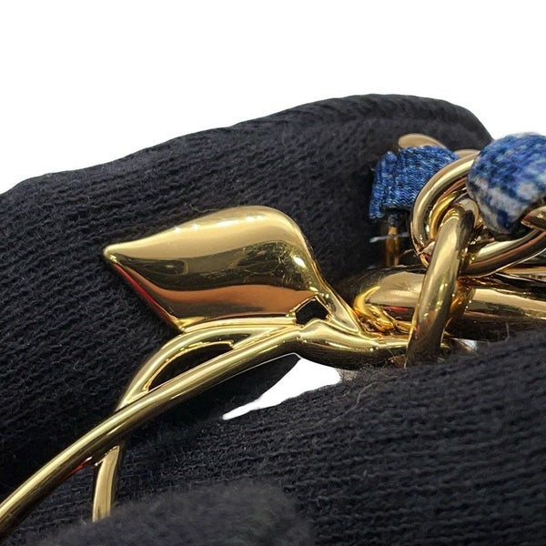 ルイヴィトン バッグチャーム モノグラム・デニム LV×TM フォーンチャーム M02623 LOUIS VUITTON 村上隆コラボ