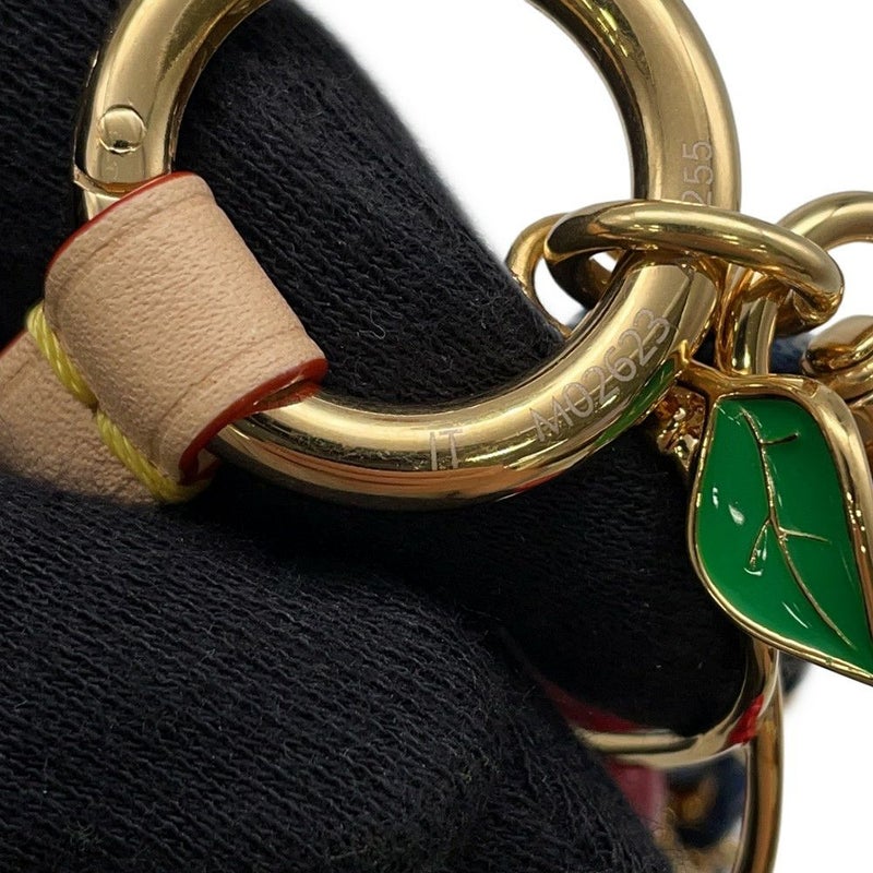 ルイヴィトン バッグチャーム モノグラム・デニム LV×TM フォーンチャーム M02623 LOUIS VUITTON 村上隆コラボ