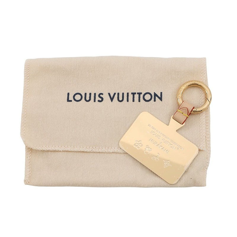ルイヴィトン バッグチャーム モノグラム・デニム LV×TM フォーンチャーム M02623 LOUIS VUITTON 村上隆コラボ