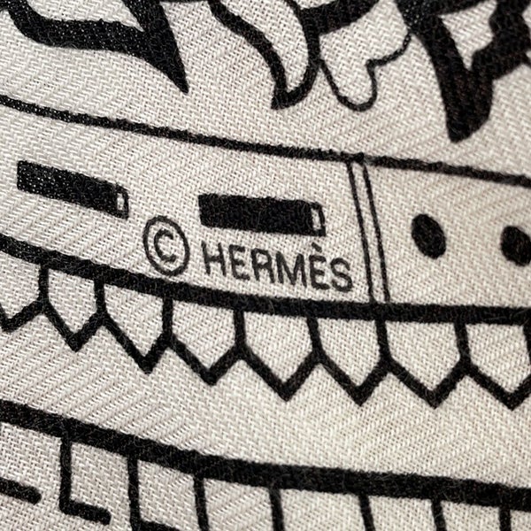 エルメス ストール カレジェアン140 シュバル ドゥ クール バンダナ カシミヤ シルク HERMES 2025年秋冬
