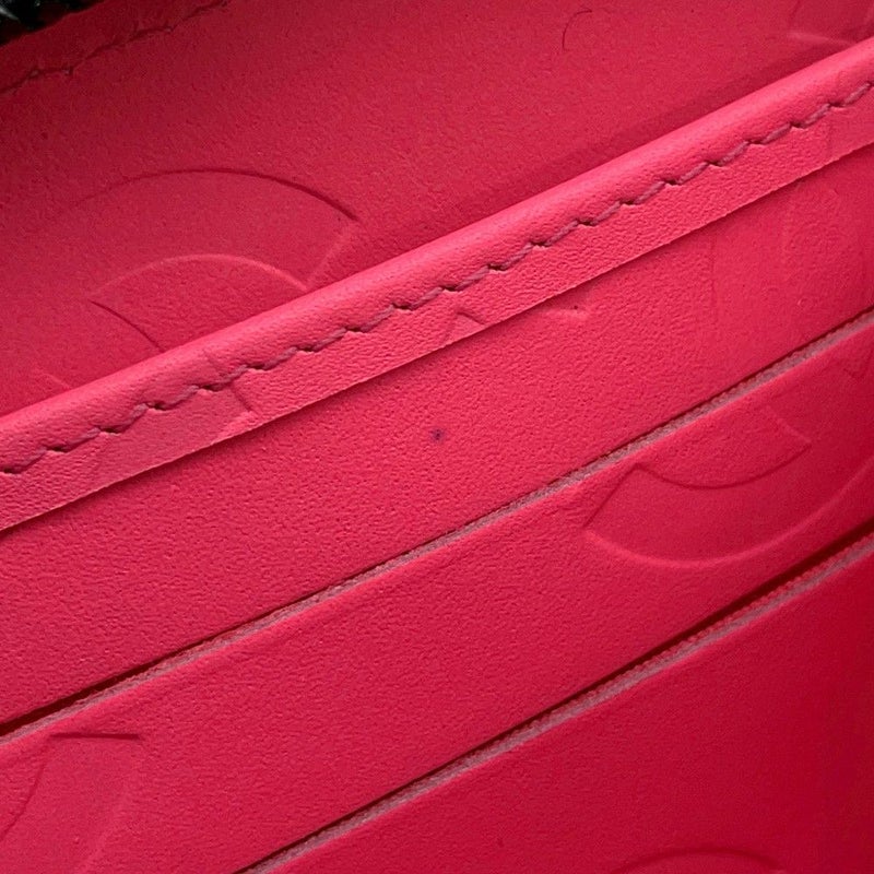 シャネル 長財布 カンボンライン ラウンドファスナー ココマーク ラムスキンパテント A50078 CHANEL 財布 黒