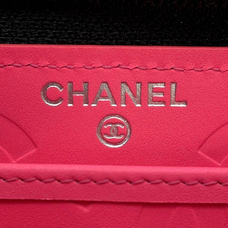 シャネル 長財布 カンボンライン ラウンドファスナー ココマーク ラムスキンパテント A50078 CHANEL 財布 黒