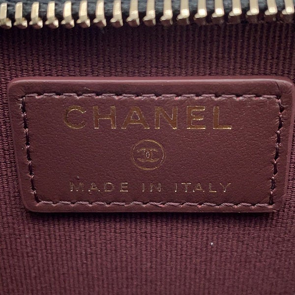 シャネル コインケース マトラッセ ココマーク キャビアスキン AP4893 CHANEL 財布 黒