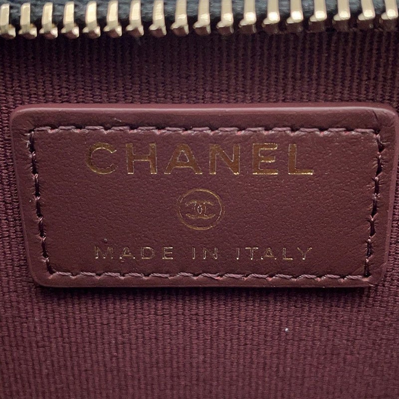 シャネル コインケース マトラッセ ココマーク キャビアスキン AP4893 CHANEL 財布 黒