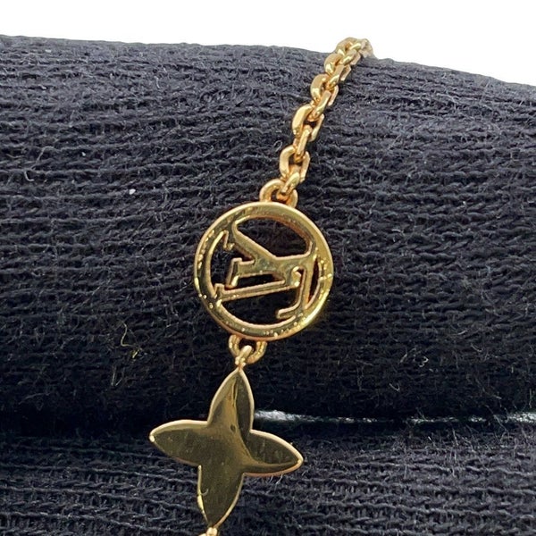 ルイヴィトン ブレスレット モノグラム・フラワー ブラスレ・プティ ルイ M00374 LOUIS VUITTON LVサークル ストラス