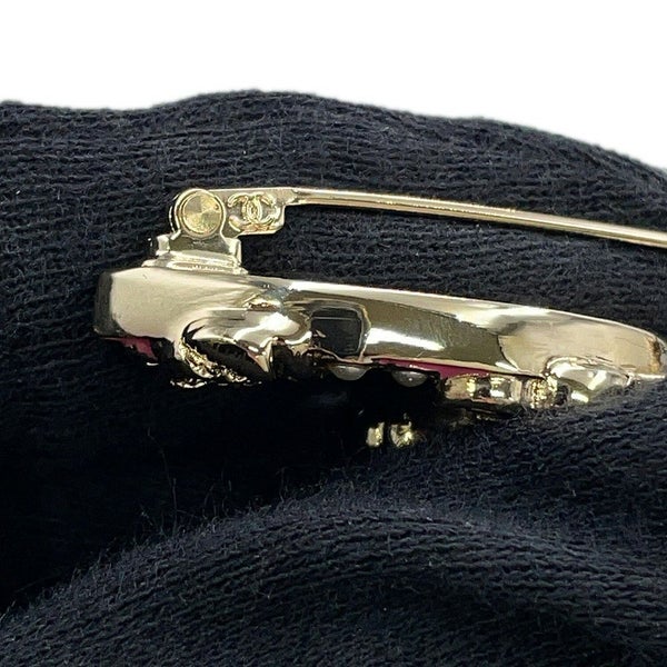 シャネル ブローチ ココマーク ストラス フェイクパール B24S ABD353 CHANEL アクセサリー