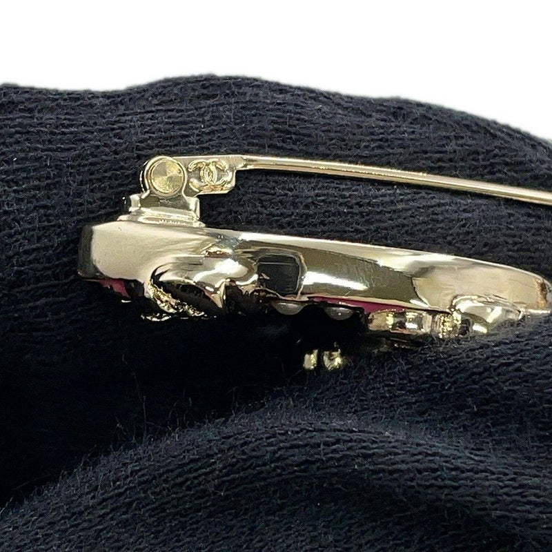 シャネル ブローチ ココマーク ストラス フェイクパール B24S ABD353 CHANEL アクセサリー