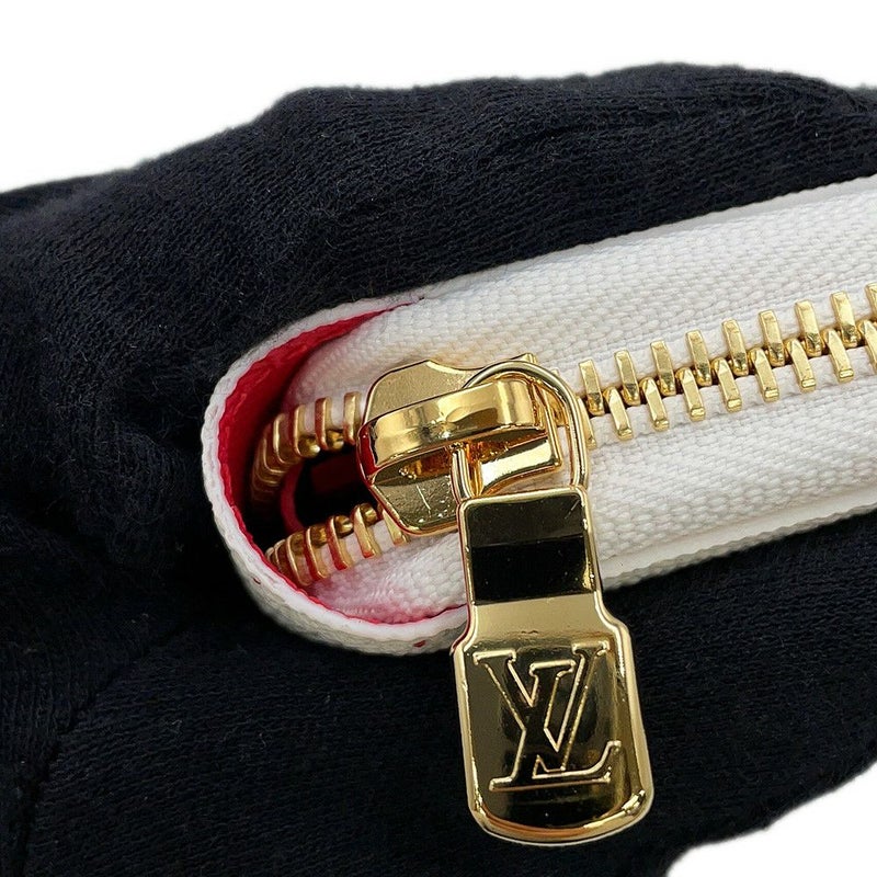 ルイヴィトン 長財布 モノグラム・チェリー LV × TM ジッピー・ウォレット M14240 LOUIS VUITTON 村上隆 白