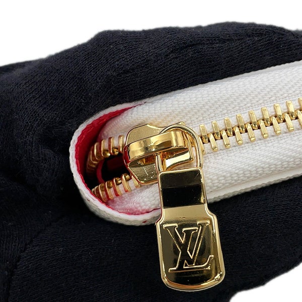 ルイヴィトン 長財布 モノグラム・チェリー LV × TM ジッピー・ウォレット M14240 LOUIS VUITTON 村上隆 白