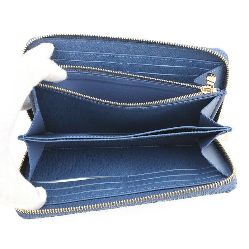 ルイヴィトン 長財布 モノグラム・チェリー デニム LV × TM ジッピー・ウォレット M23161 村上隆コラボ