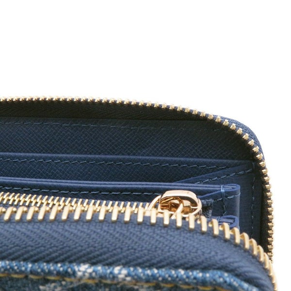 ルイヴィトン 長財布 モノグラム・チェリー デニム LV × TM ジッピー・ウォレット M23161 村上隆コラボ