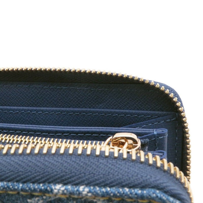 ルイヴィトン 長財布 モノグラム・チェリー デニム LV × TM ジッピー・ウォレット M23161 村上隆コラボ