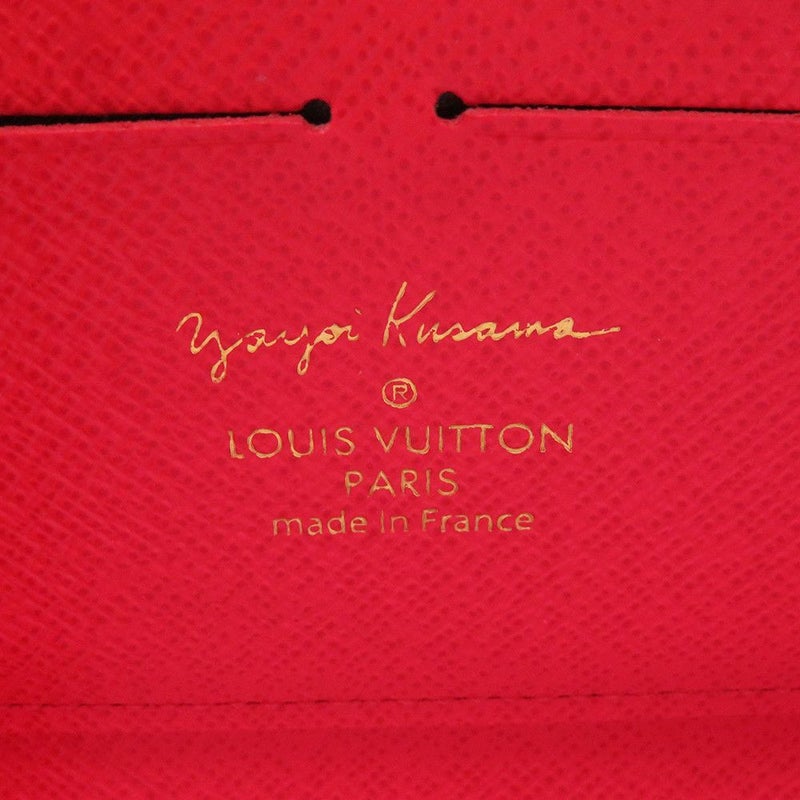 ルイヴィトン 長財布 モノグラム・パンプキンドット LV × YK ジッピー・ウォレット M60450 草間彌生
