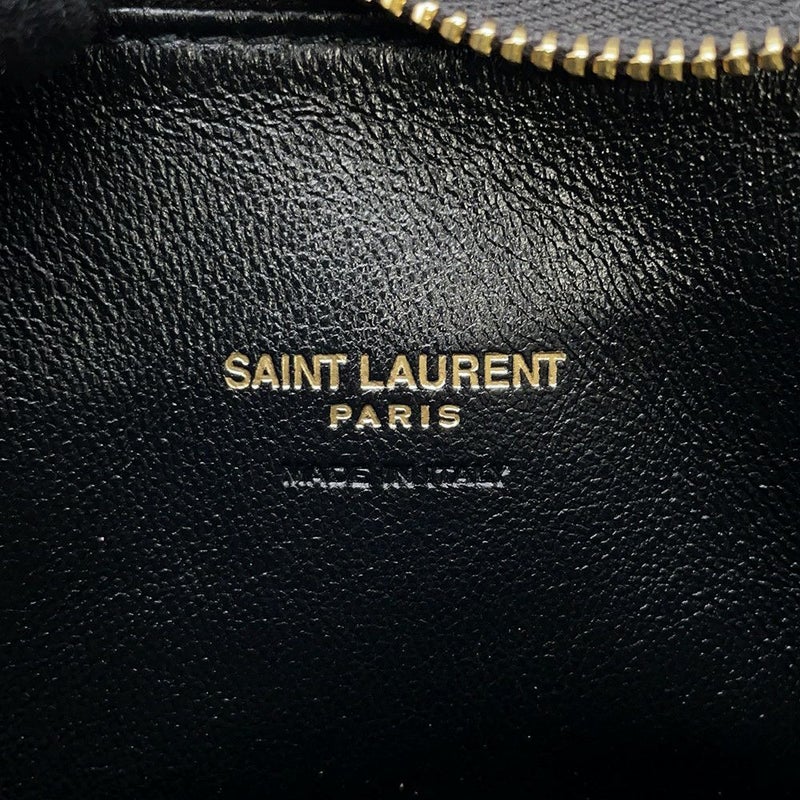 サンローランパリ ポーチ YSLロゴ カリプソ スモール 765025 SAINT LAURENT PARIS 黒