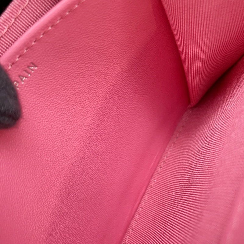 シャネル チェーンウォレット マトラッセ ココマーク ラムスキン AP2569 CHANEL コインケース