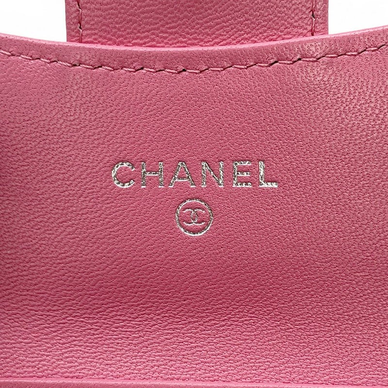 シャネル チェーンウォレット マトラッセ ココマーク ラムスキン AP2569 CHANEL コインケース